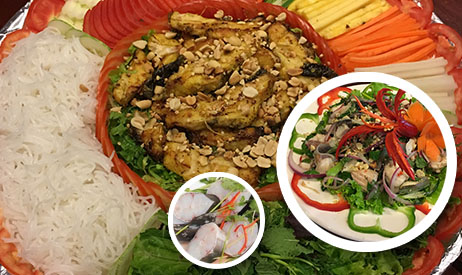 Đặc sản: Cá Lăng/Tầm đủ món