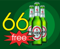 Tặng 66 chai bia Beck's mỗi tuần