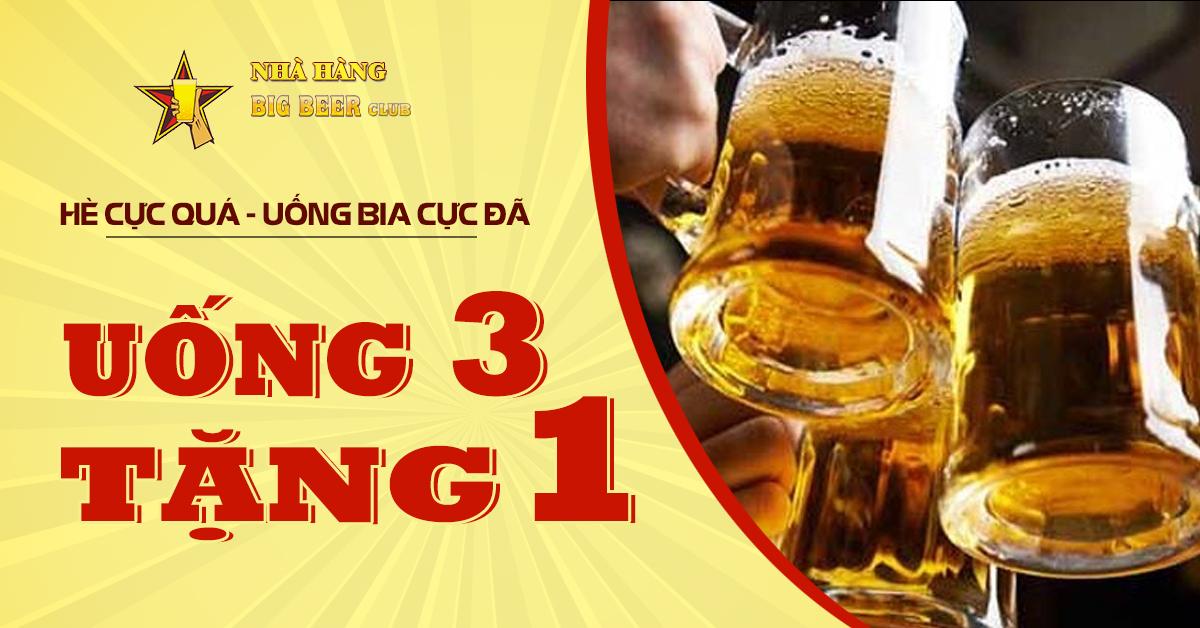 [UỐNG 3 TẶNG 1] Hè Cực Quá - Uống Bia Cực Đã