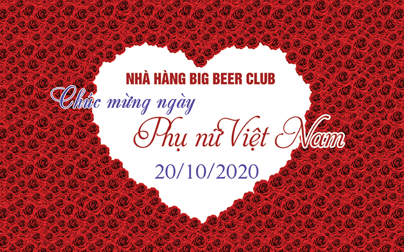KHUYẾN MẠI đặc biệt chào mừng ngày Phụ nữ Việt Nam 20/10